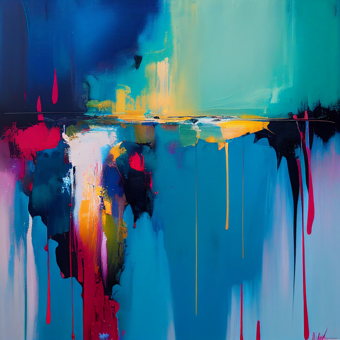 The Timeless Allure of Blue Abstract Paintings