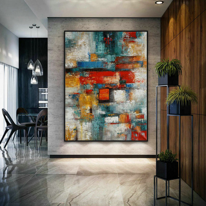 Exploring the Popularity and Role of Textured Abstract Paintings in Contemporary Home Design