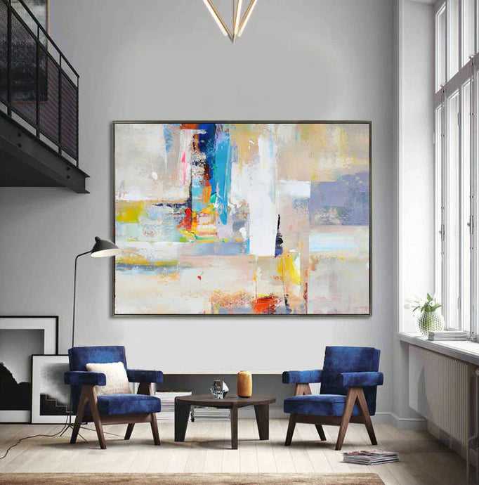 Elevate Your Space with Large Abstract Wall Art: A Timeless Interior Design Statement
