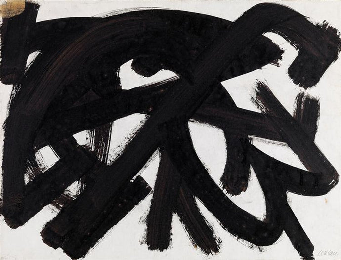 Famous Black and White Abstract Paintings: Weekly Inspiration