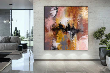 Large Abstract Wall Art: A Statement Piece for Your Home