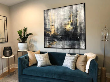 The Perfect Pair: The Relationship Between Sofas and Large Wall Art