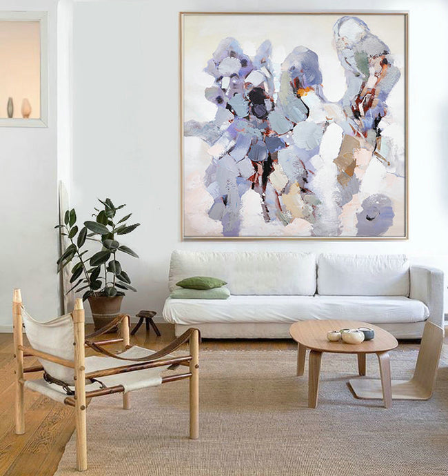 Bringing Balance with Gray Abstract Art: Enhancing Your Home Decor