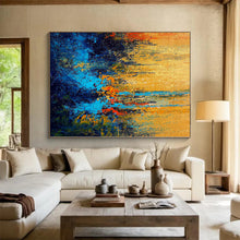 Load image into Gallery viewer, Giant Abstract Viking Art - Made to Order Acrylic for Nordic-Themed Restaurants
