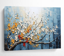 Load image into Gallery viewer, Blossom Tree Abstract Acrylic painting DLZ160
