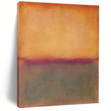 Load image into Gallery viewer, “Orange and Purple Color Blocks” - Orange, Purple, Grey Abstract Art on Canvas DKH1239
