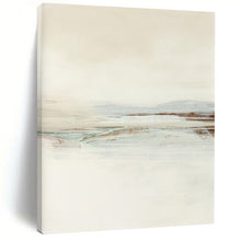 Load image into Gallery viewer, Soft Beige &amp; Subtle Shades – Abstract Landscape Oil with Gentle Transitions DTP224

