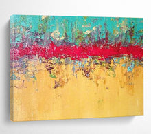 Load image into Gallery viewer, Vibrant Color - Block Abstract Painting On Canvas DKH403
