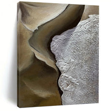 Load image into Gallery viewer, “Earth - Tone Textured Abstract” Abstract Painting on Canvas, Nature - Inspired Decor DKH987

