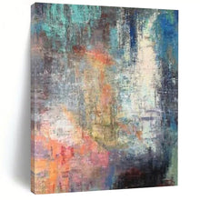 Load image into Gallery viewer, Colorful Chaos Abstract Art, Perfect for Creative Studio &amp; Lively Lounge LargeART2327
