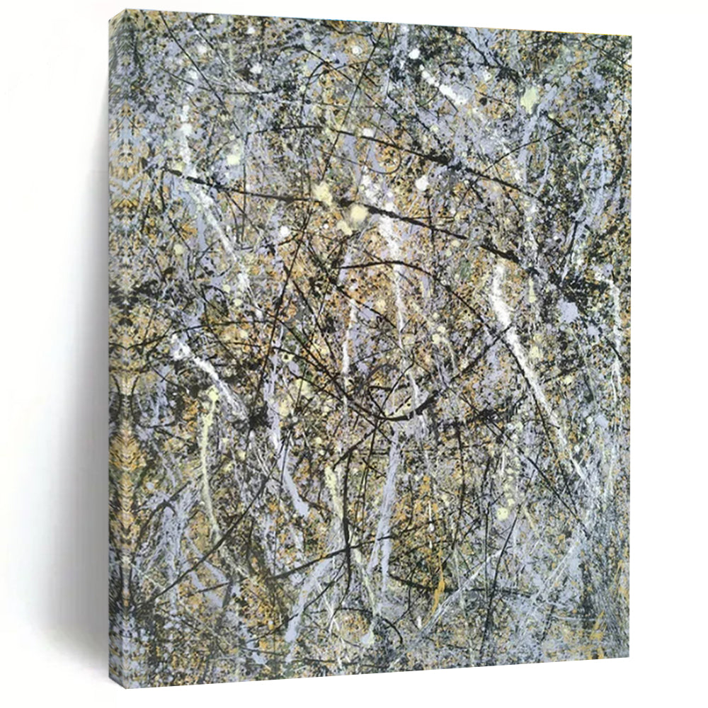 Chaotic Splatter Composition Art for Creative Studio & Eclectic Art Bar LargeART0905