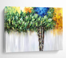 Load image into Gallery viewer, Colorful Abstract Tree Art for Bohemian Living Room &amp; Creative Kids’ Space DKH176
