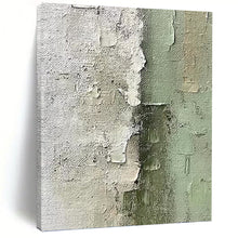 Load image into Gallery viewer, “Textured Neutral Layers” Abstract Painting on Canvas, Minimalist Hallway Decor DKH1002
