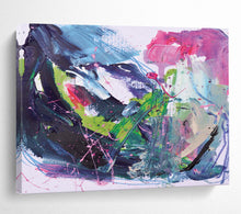 Load image into Gallery viewer, Vibrant Color - Splashed Abstract Abstract acrylic painting DLZ131
