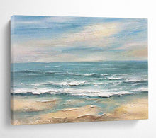 Load image into Gallery viewer, Vibrant Coastal Seascape Abstract Painting DKH530
