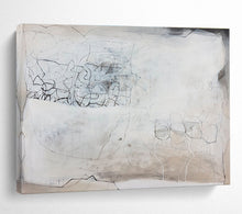 Load image into Gallery viewer, Monochrome Line Abstract Art for Minimalist Studio &amp; Calm Waiting Room DKH081
