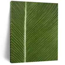Load image into Gallery viewer, Green Leaf Vein Abstract Painting, Suited for Nature - Lover’s Office &amp; Botanical Café LargeART1429
