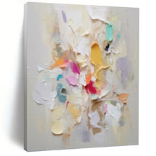 Load image into Gallery viewer, “Colorful Vertical Burst” Abstract Impasto Painting on Canvas, Dynamic Decor DKH973
