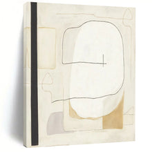 Load image into Gallery viewer, “Simple Line Abstract Forms” - Modernist Abstract Acrylic DTP025
