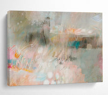 Load image into Gallery viewer, Soft - Toned Abstract Painting for Spa Relax Area &amp; Minimalist Living Room DKH203

