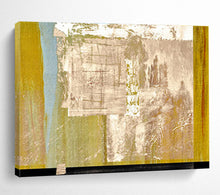Load image into Gallery viewer, Earth - Toned Abstract Geometric Painting On Canvas DKH393
