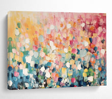 Load image into Gallery viewer, Colorful Dots Abstract Landscape Large - scale acrylic painting DLZ161
