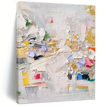 Load image into Gallery viewer, “Colorful Palette Knife Abstract” Abstract Painting on Canvas, Eclectic Home Art DKH1027

