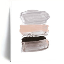 Load image into Gallery viewer, Pastel Stacked Strokes – Soft Grays, Pinks, and Dark Accents DTP184
