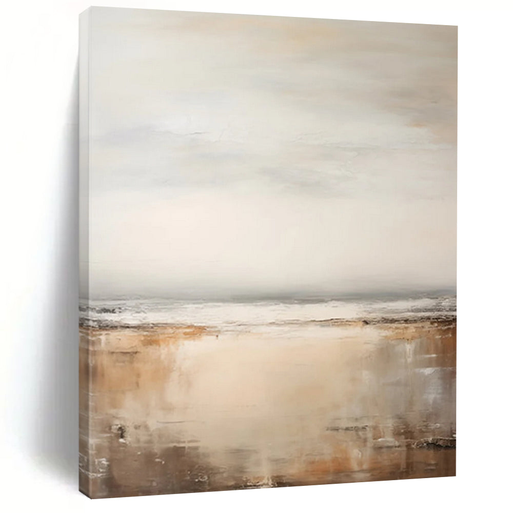 “Misty Coastal Abstraction” – Serene Abstract with Hints of a Seaside Scene DTP132