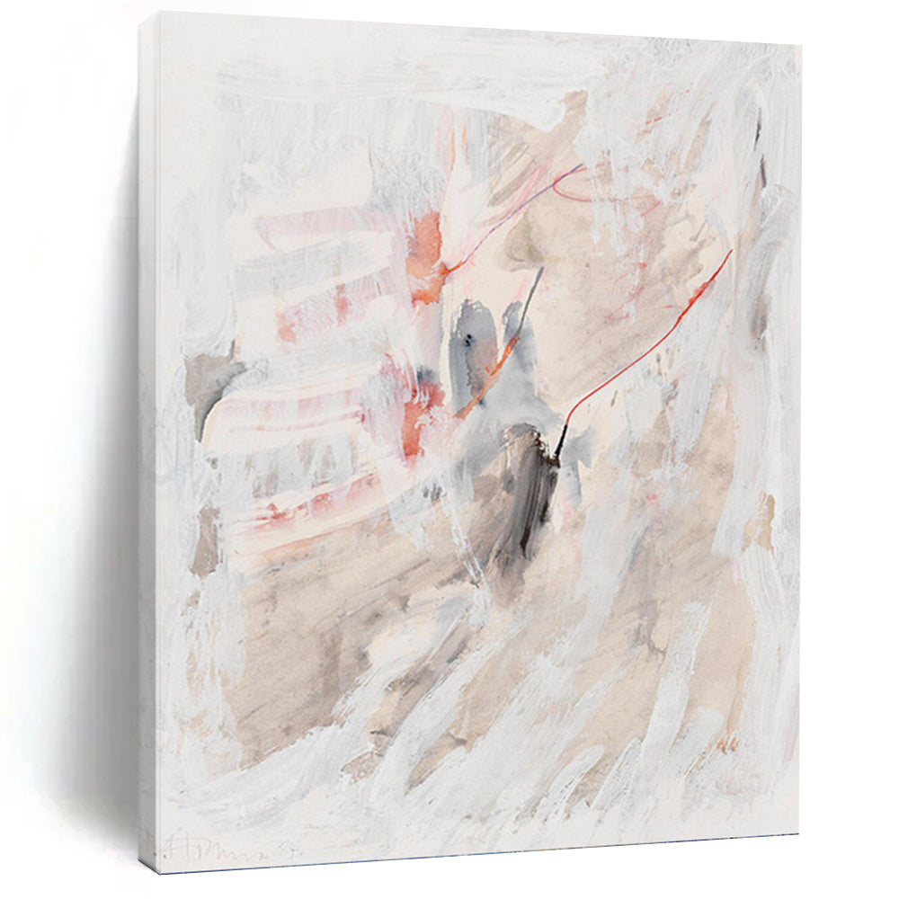 “Soft Tones Abstract” - Minimalist Abstract Art on Canvas DKH1530