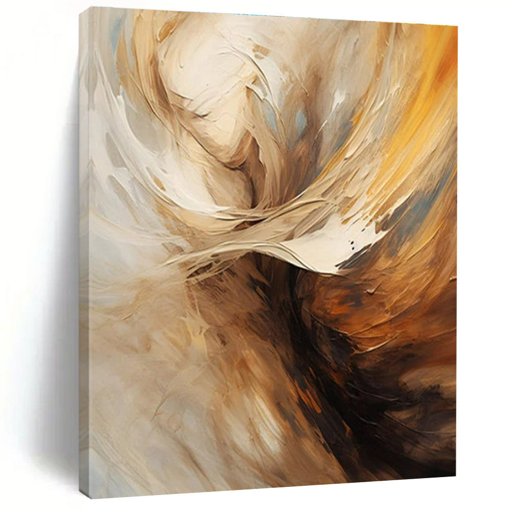 Figurative Abstract Acrylic for Bedroom & Yoga Studio LargeART0819