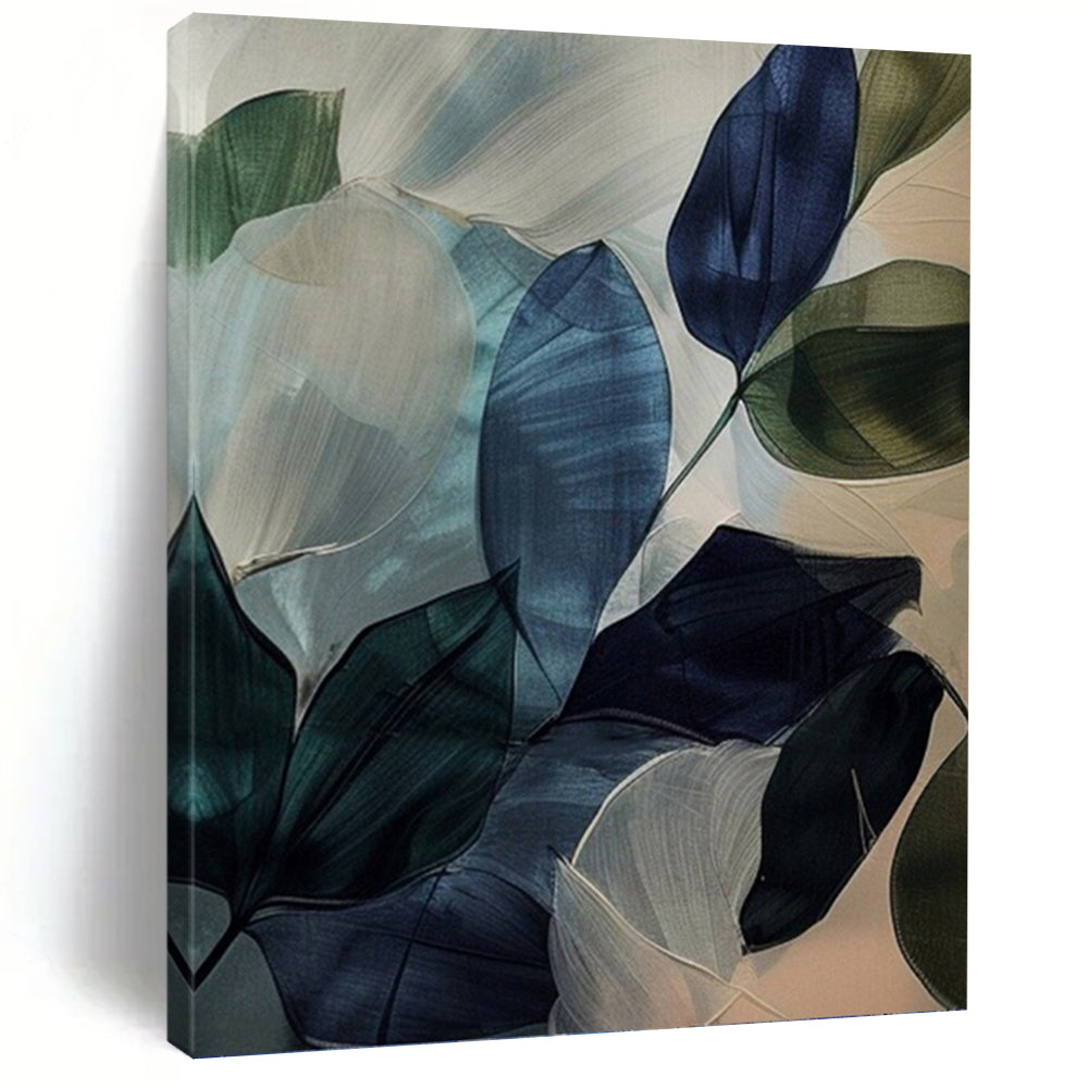 “Pastel Textured Blooms” Abstract Impasto Floral Painting on Canvas, Cheerful Decor DKH972