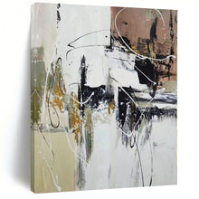 Load image into Gallery viewer, Oversized Hand - painted Abstract Line Chaos Acrylic Art for Artistic Studios LargeART0209
