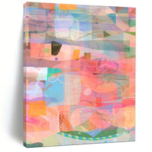 Load image into Gallery viewer, Colorful Geometric Abstract Painting, Ideal for Eclectic Home Office &amp; Creative Studio LargeART1862
