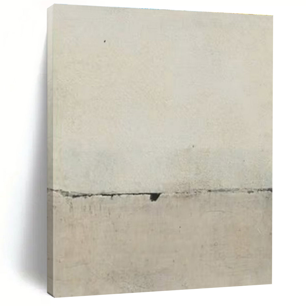 Cracked Pale Wall Acrylic Art - Ideal for Industrial - chic Loft & Artistic Studio LargeART0668
