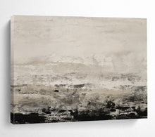 Load image into Gallery viewer, Monochromatic Abstract Landscape Painting On Canvas DKH445
