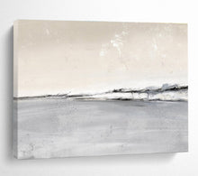 Load image into Gallery viewer, Monochrome Seaside Abstract Painting for Industrial Loft &amp; Modern Library DKH245
