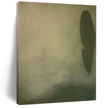 Load image into Gallery viewer, Subtle Green and Beige Abstract Acrylic Art - Perfect for Zen - inspired Yoga Studio &amp; Calming Nursery LargeART0577
