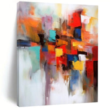 Load image into Gallery viewer, Color - Blocked Abstract Art for Modern Dining Room &amp; Art - loving Bedroom LargeART0925
