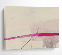 Load image into Gallery viewer, Minimalist Pink and Gray Abstract Painting for Calm Bedroom &amp; Simple - Styled Boutique DKH279

