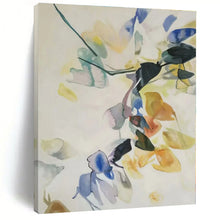 Load image into Gallery viewer, Soft Floral Abstract Canvas Painting, Great for Bohemian Bedroom &amp; Serene Reading Nook LargeART1317
