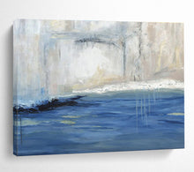 Load image into Gallery viewer, Minimalist Abstract Waterfall Painting On Canvas DKH402
