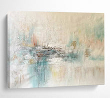 Load image into Gallery viewer, Soft Tones Abstract Painting for Serene Bedroom &amp; Minimalist Boutique DKH290
