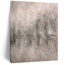 Load image into Gallery viewer, Hand - painted Substantial Gray Textured Abstract Acrylic Art for Industrial - Style Lofts LargeART0110
