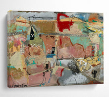 Load image into Gallery viewer, “Desert - Inspired Abstract” - Earthy Tones Abstract Acrylic, Suits Southwest - Themed Room and Art Gallery DLZ243
