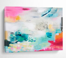 Load image into Gallery viewer, Bright &amp; Airy Abstract Painting for Coastal Home &amp; Creative Studio DKH063

