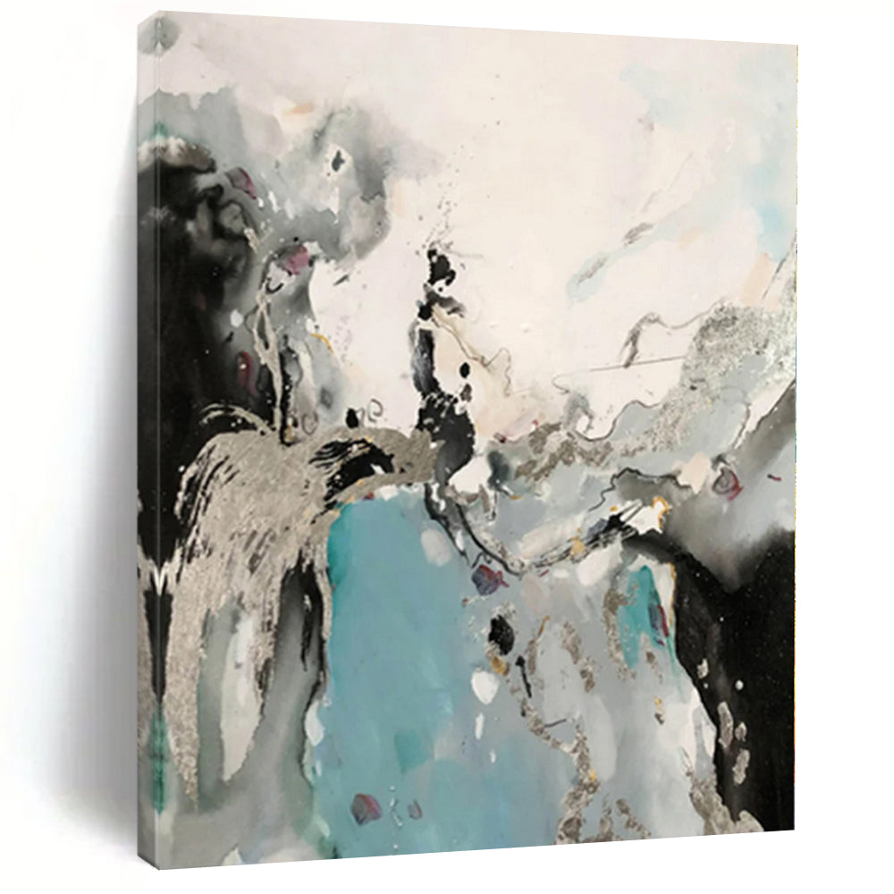 Big - Size Abstract Acrylic Art, Ideal for Bedroom & Study Adornment LargeART0365