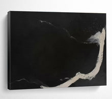 Load image into Gallery viewer, Black and White Abstract Art for Minimalist Office &amp; Monochrome Gallery DKH142
