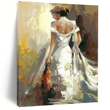 Load image into Gallery viewer, Expressive Abstract Painting, Colorful Figurative Art for Music Room &amp; Gallery LargeART2175
