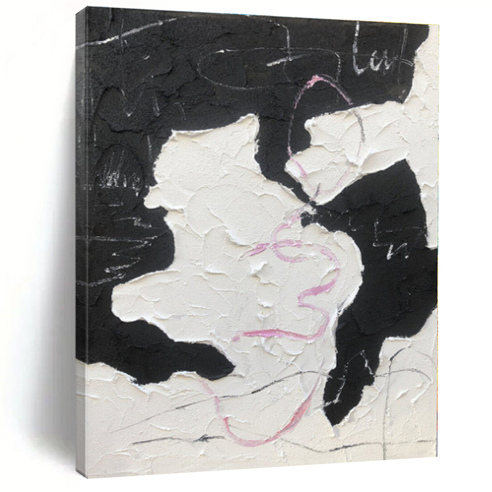Large - Format Textured Abstract Art for Modern Gallery Wall & Avant - Garde Bedroom LargeART0480